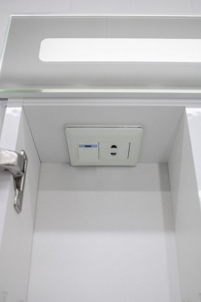 Шкаф-зеркало Аврора 60 с подсветкой LED Домино (DV8005HZ) в Пуровске - purovsk.ok-mebel.com | фото 10