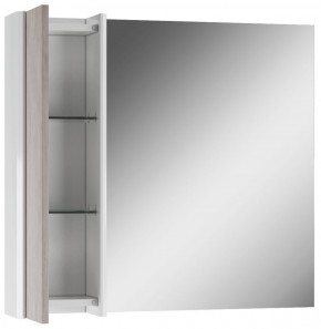 Шкаф-зеркало Uno 80 Дуб серый левый/правый Домино (DU1504HZ) в Пуровске - purovsk.ok-mebel.com | фото 4