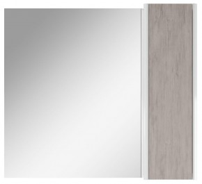 Шкаф-зеркало Uno 80 Дуб серый левый/правый Домино (DU1504HZ) в Пуровске - purovsk.ok-mebel.com | фото 5