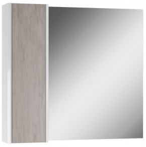 Шкаф-зеркало Uno 80 Дуб серый левый/правый Домино (DU1504HZ) в Пуровске - purovsk.ok-mebel.com | фото 6