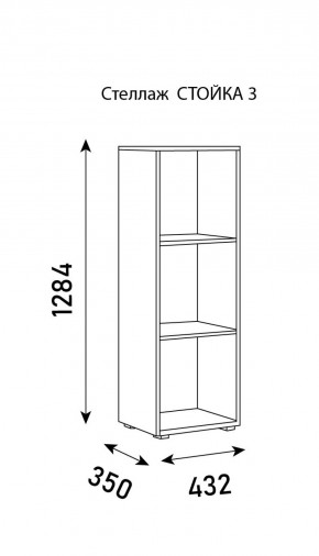 Стеллаж Стойка 3 в Пуровске - purovsk.ok-mebel.com | фото 5