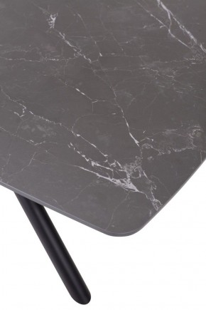 Стол RIVOLI 140 MATT BLACK MARBLE SOLID CERAMIC / BLACK, ®DISAUR в Пуровске - purovsk.ok-mebel.com | фото 10