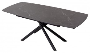 Стол RIVOLI 140 MATT BLACK MARBLE SOLID CERAMIC / BLACK, ®DISAUR в Пуровске - purovsk.ok-mebel.com | фото 3