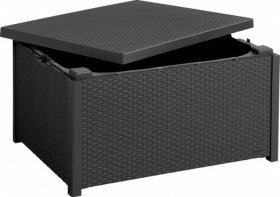 Стол-сундук Арика (Arica storage table) графит в Пуровске - purovsk.ok-mebel.com | фото 2