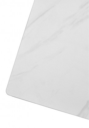 Стол VASTO 180 MARBLES KL-99 Белый мрамор матовый, итальянская керамика/ черный каркас, ®DISAUR в Пуровске - purovsk.ok-mebel.com | фото 7