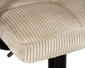 Стул барный DOBRIN KRUGER ARM BLACK, бежевый вельвет (LAR-E2041-04) в Пуровске - purovsk.ok-mebel.com | фото 7