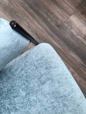 Стул ДИЛЛ, цвет RAIN 7 бриз, велюр / черный каркас М-City в Пуровске - purovsk.ok-mebel.com | фото 4