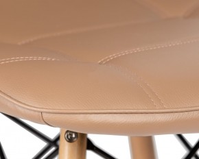 Стул обеденный DOBRIN BENNET, ножки светлый бук, коричневый в Пуровске - purovsk.ok-mebel.com | фото 7