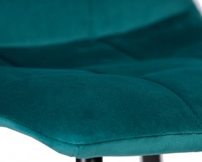 Стул обеденный DOBRIN CHILLY, Морской волны Holland 56, основание черное в Пуровске - purovsk.ok-mebel.com | фото 7