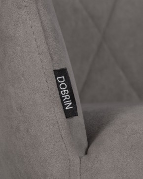 Стул обеденный DOBRIN ROBY, ЭМАЛЬ ЧЕРНЫЙ МУАР велюр Catania Cocoa в Пуровске - purovsk.ok-mebel.com | фото 9