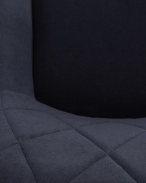 Стул обеденный DOBRIN ROBY, ЭМАЛЬ ЧЕРНЫЙ МУАР велюр Catania Dark Blue в Пуровске - purovsk.ok-mebel.com | фото 11