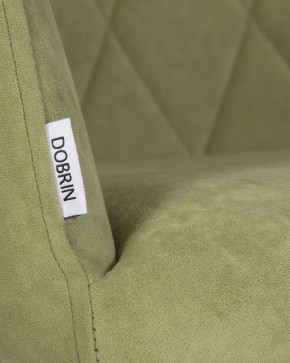 Стул обеденный DOBRIN ROBY, ЭМАЛЬ ЧЕРНЫЙ МУАР велюр Catania Forest в Пуровске - purovsk.ok-mebel.com | фото 9