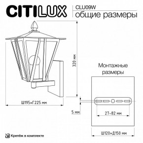 Светильник на штанге Citilux FORTS CLU09W в Пуровске - purovsk.ok-mebel.com | фото 9