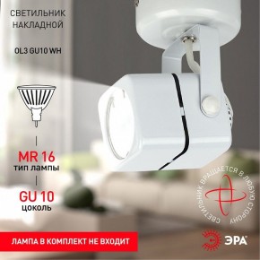 Светильник на штанге Эра OL3 GU10 WH Б0044263 в Пуровске - purovsk.ok-mebel.com | фото 5