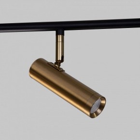 Светильник на штанге Eurosvet Epiphania 20252/6 LED черный/латунь в Пуровске - purovsk.ok-mebel.com | фото 5