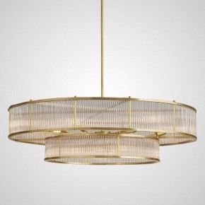 Светильник на штанге Imperiumloft RH Marais Round Chandelier 40,2668 в Пуровске - purovsk.ok-mebel.com | фото
