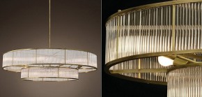 Светильник на штанге Imperiumloft RH Marais Round Chandelier 40,2668 в Пуровске - purovsk.ok-mebel.com | фото 2