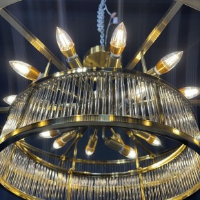 Светильник на штанге Imperiumloft RH Marais Round Chandelier 40,2668 в Пуровске - purovsk.ok-mebel.com | фото 5