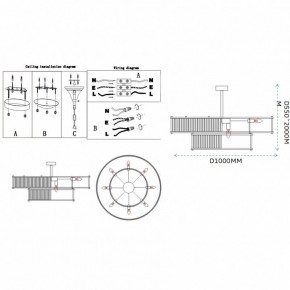 Светильник на штанге Imperiumloft RH Marais Round Chandelier 40,2668 в Пуровске - purovsk.ok-mebel.com | фото 11