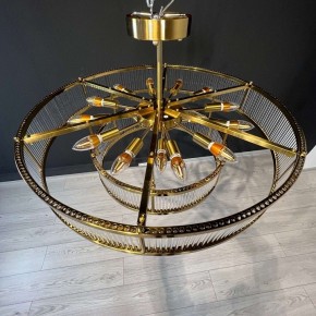 Светильник на штанге Imperiumloft RH Marais Round Chandelier 40,2668 в Пуровске - purovsk.ok-mebel.com | фото 8