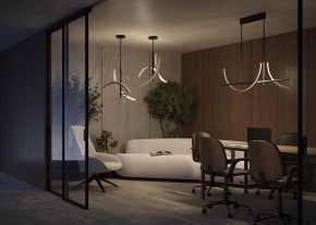 Светильник на штанге Maytoni Wabi MOD428PL-L20BK в Пуровске - purovsk.ok-mebel.com | фото 5