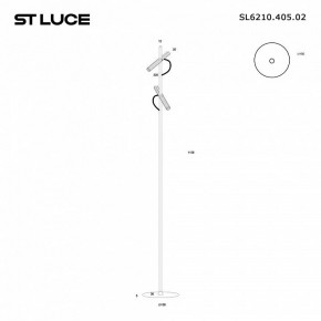 Торшер ST-Luce LILT SL6210.405.02 в Пуровске - purovsk.ok-mebel.com | фото 2