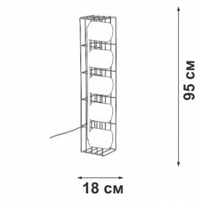 Торшер Vitaluce V3019 V3019-1/5P в Пуровске - purovsk.ok-mebel.com | фото 4