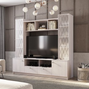 Центральная секция Зарина ЦС-01 (ясень белый) в Пуровске - purovsk.ok-mebel.com | фото