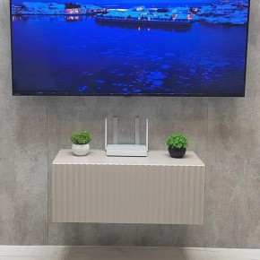 Тумба подвесная под ТВ LINES MTV1-MA 750 Бежевый (Леда-М 10.1.5) в Пуровске - purovsk.ok-mebel.com | фото 5