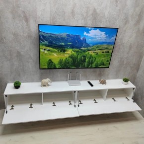 Тумба подвесная под ТВ LINES MTV4-MA 1150 Белый матовый (Белый-M 10.1.2) в Пуровске - purovsk.ok-mebel.com | фото 11
