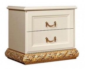 Тумба прикроватная Тиффани штрих-лак/золото (ТФТП-1) в Пуровске - purovsk.ok-mebel.com | фото