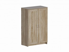 Тумба СИРИУС двухдверная высокая, цвет Дуб Сонома в Пуровске - purovsk.ok-mebel.com | фото