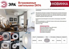 Встраиваемый светильник Эра DK94 ICE Б0055590 в Пуровске - purovsk.ok-mebel.com | фото 2