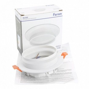Встраиваемый светильник Feron DL502 51089 в Пуровске - purovsk.ok-mebel.com | фото 9