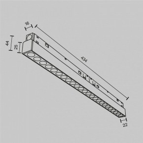 Встраиваемый светильник гибкий Maytoni Points TR031-4-24WTW-M-DSZ-W в Пуровске - purovsk.ok-mebel.com | фото 6