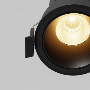 Встраиваемый светильник Maytoni Dip DL115-10W-2.7K-B в Пуровске - purovsk.ok-mebel.com | фото 10