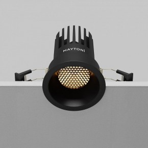 Встраиваемый светильник Maytoni Dip DL117-15W-2.7K-B в Пуровске - purovsk.ok-mebel.com | фото 12