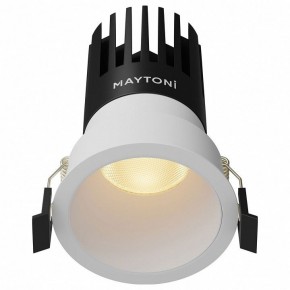 Встраиваемый светильник Maytoni Dip DL118-15W-2.7K-W в Пуровске - purovsk.ok-mebel.com | фото