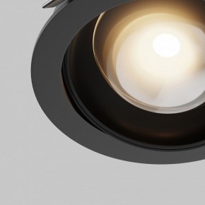 Встраиваемый светильник Maytoni Lens DL105-12W3K-B в Пуровске - purovsk.ok-mebel.com | фото 10