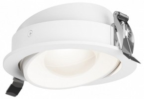 Встраиваемый светильник Maytoni Lens DL105-12W3K-W в Пуровске - purovsk.ok-mebel.com | фото 8
