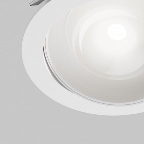 Встраиваемый светильник Maytoni Lens DL105-12W4K-W в Пуровске - purovsk.ok-mebel.com | фото 9