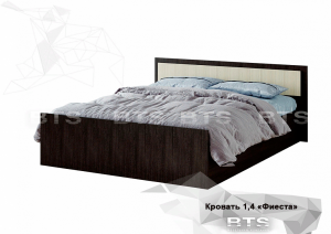 "Фиеста" кровать 1,4м LIGHT в Пуровске - purovsk.ok-mebel.com | фото 1