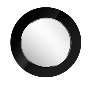 Зеркало круглое черный (РМ/02) в Пуровске - purovsk.ok-mebel.com | фото