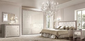 Зеркало Тиффани Premium слоновая кость/серебро (Ф/01(П) в Пуровске - purovsk.ok-mebel.com | фото 3