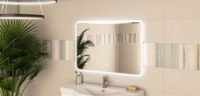 Зеркало Токио 1000х700 с подсветкой Домино (GL7030Z) в Пуровске - purovsk.ok-mebel.com | фото 7